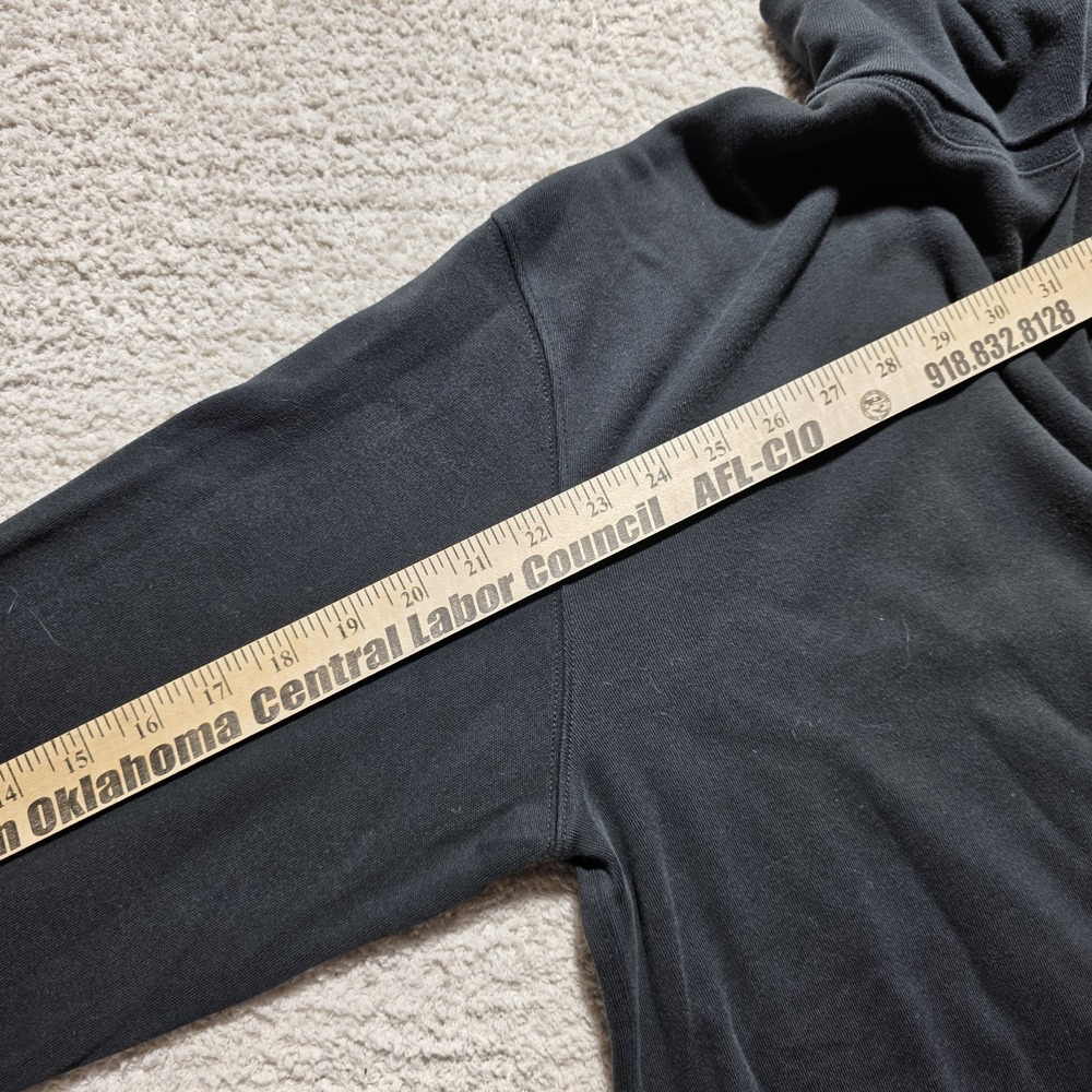 Vintage Polo Ralph Lauren Black Knit Turtleneck 100% Cotton Long Sleeve Top M - Picture 5 of 10